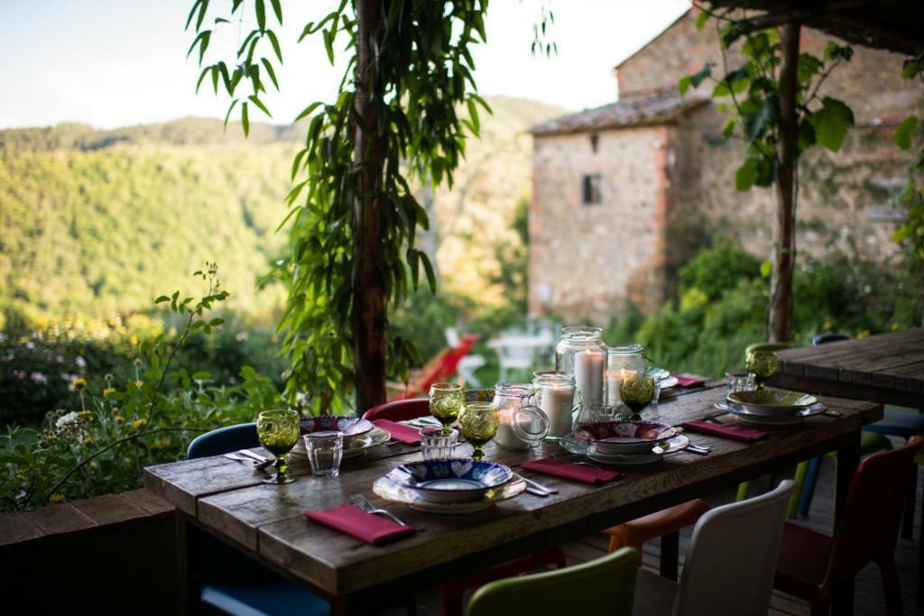 La Canonica Di Nusenna Gaiole in Chianti Exteriör bild